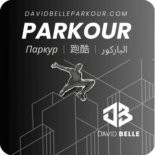 BLACK Lapel Pin - David Belle