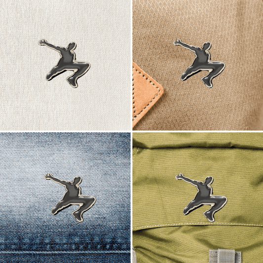BLACK Lapel Pin - David Belle