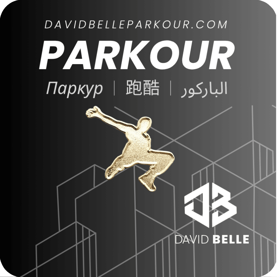 Metal Lapel Pin - David Belle