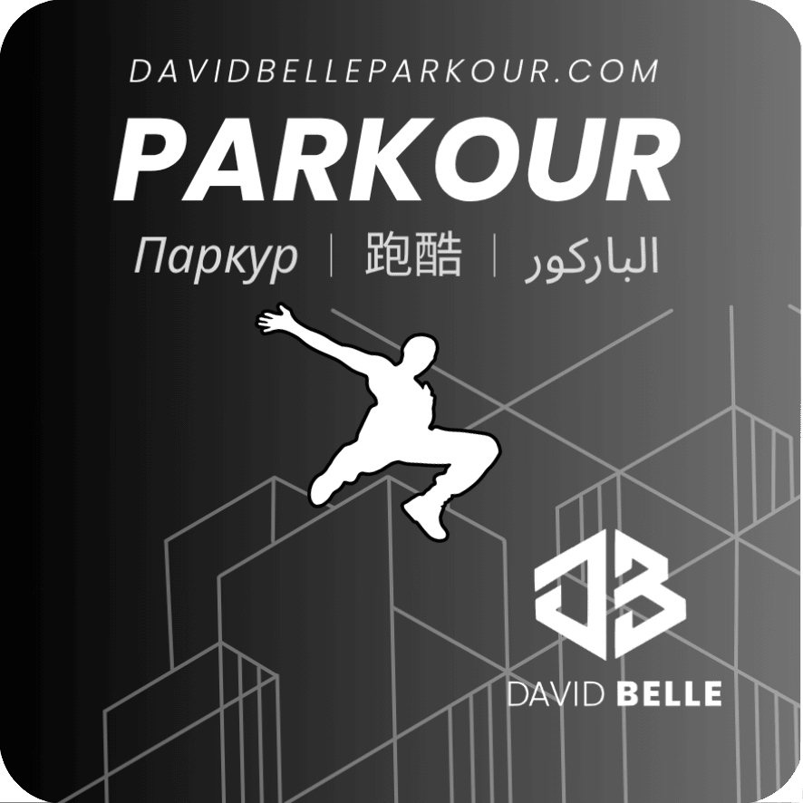 WHITE Lapel Pin - David Belle