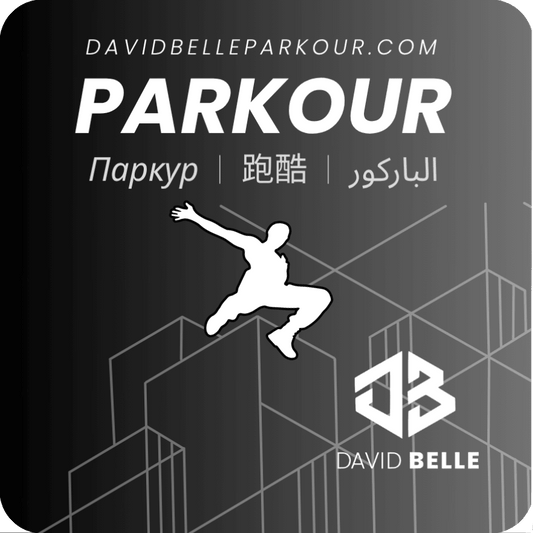 WHITE Lapel Pin - David Belle