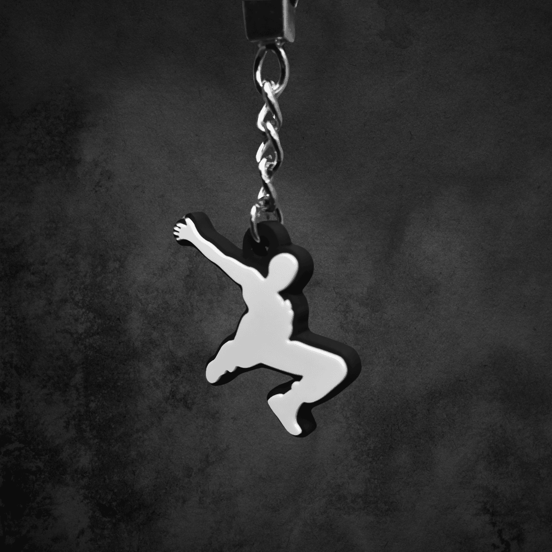 WHITE keychain - David Belle