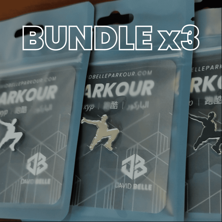 Lot de 3 Pins - David Belle