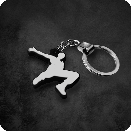 WHITE keychain - David Belle